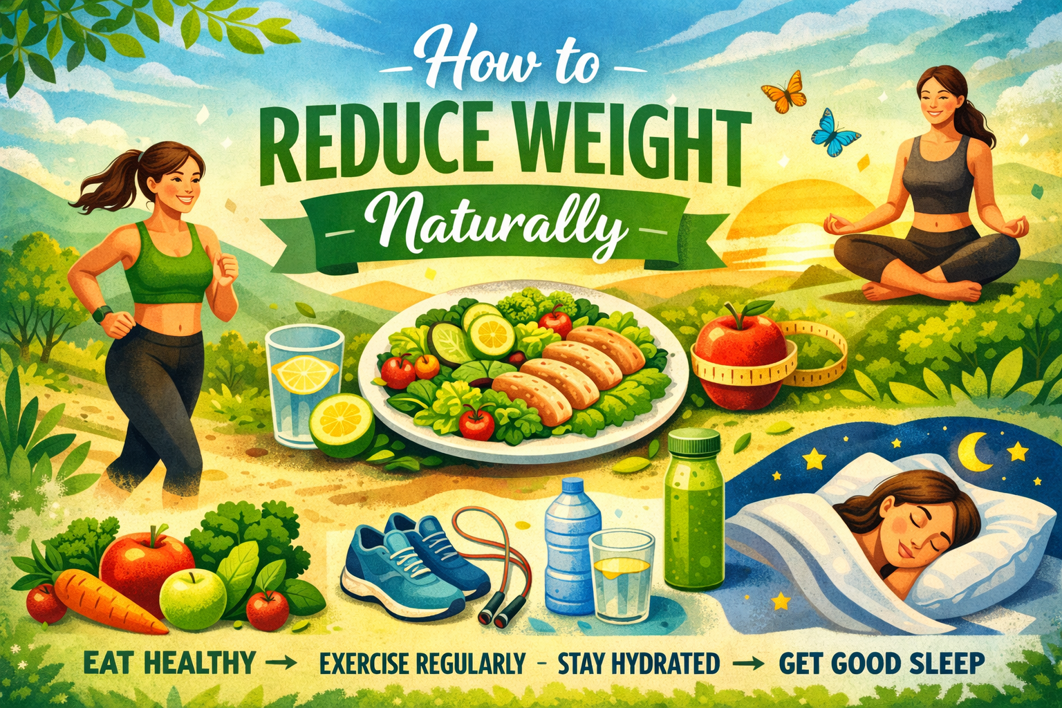 How to Reduce Weight Naturally